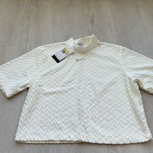 Nike loose fit textured top S